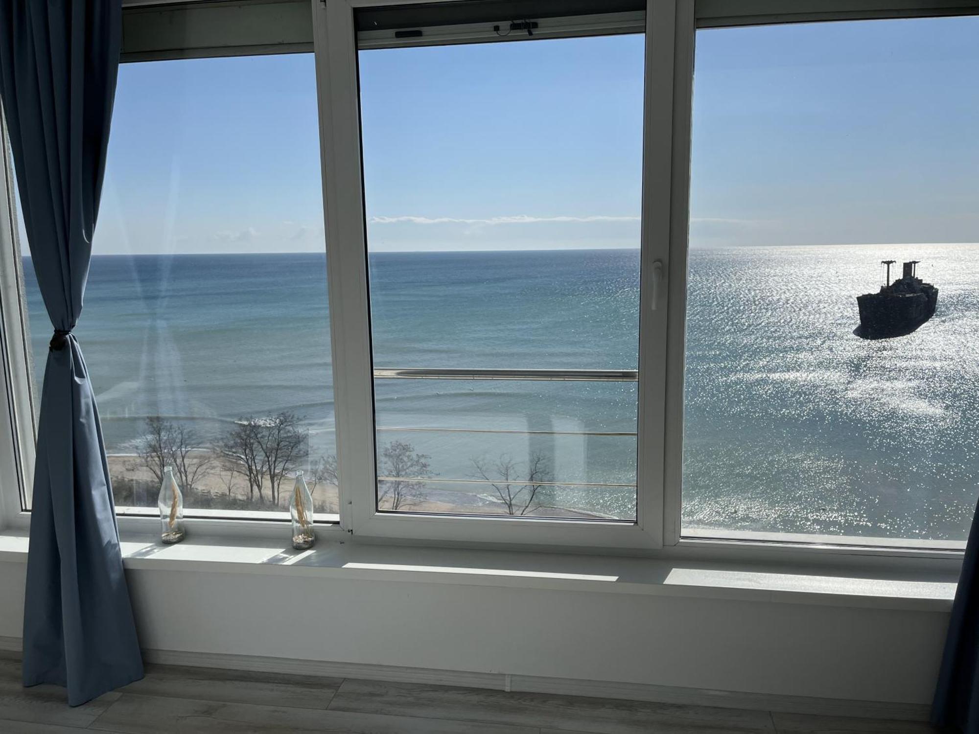 Апартаменты Apartament Costinesti Vedere Epava Экстерьер фото